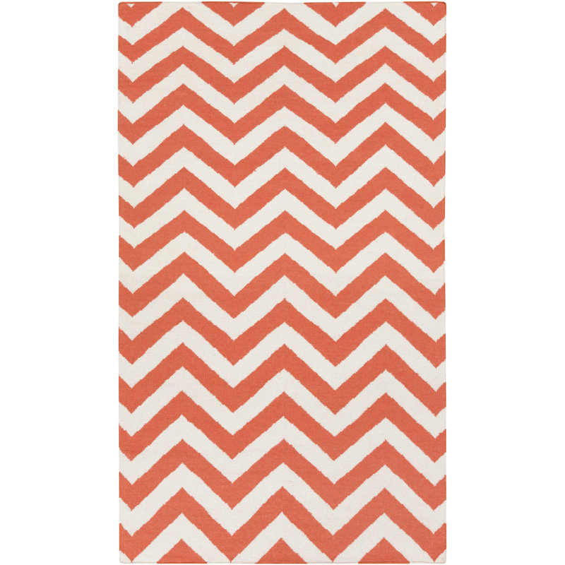 Asencio Wool Chevron Indoor Rug, Runner 2'6" x 8'