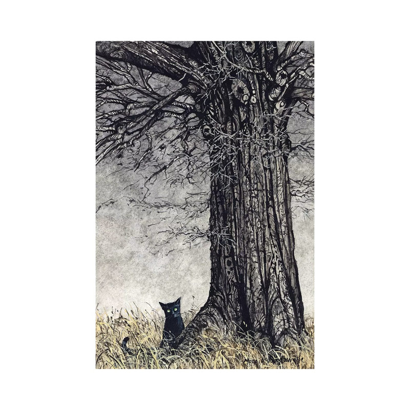 «Wild Thing» - Imprimé, H 18 po x l 12 po x 1,5 po, Toile tendue