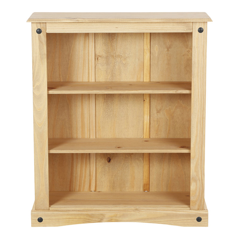 Dean 100cm H x 80cm W Solid Wood Standard Bookcase