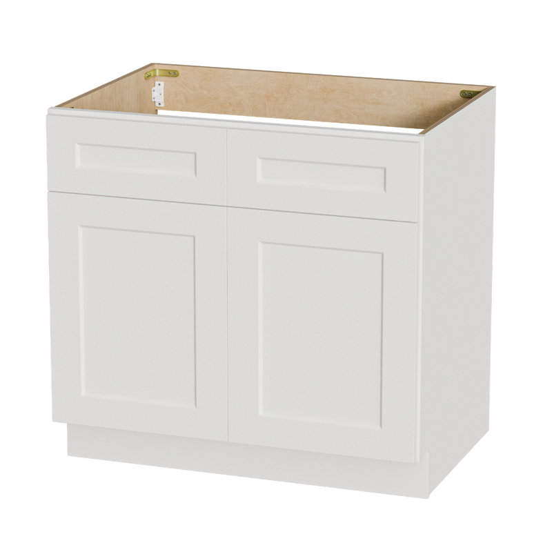 33" Solid Wood Shaker Sink Base Cabinet