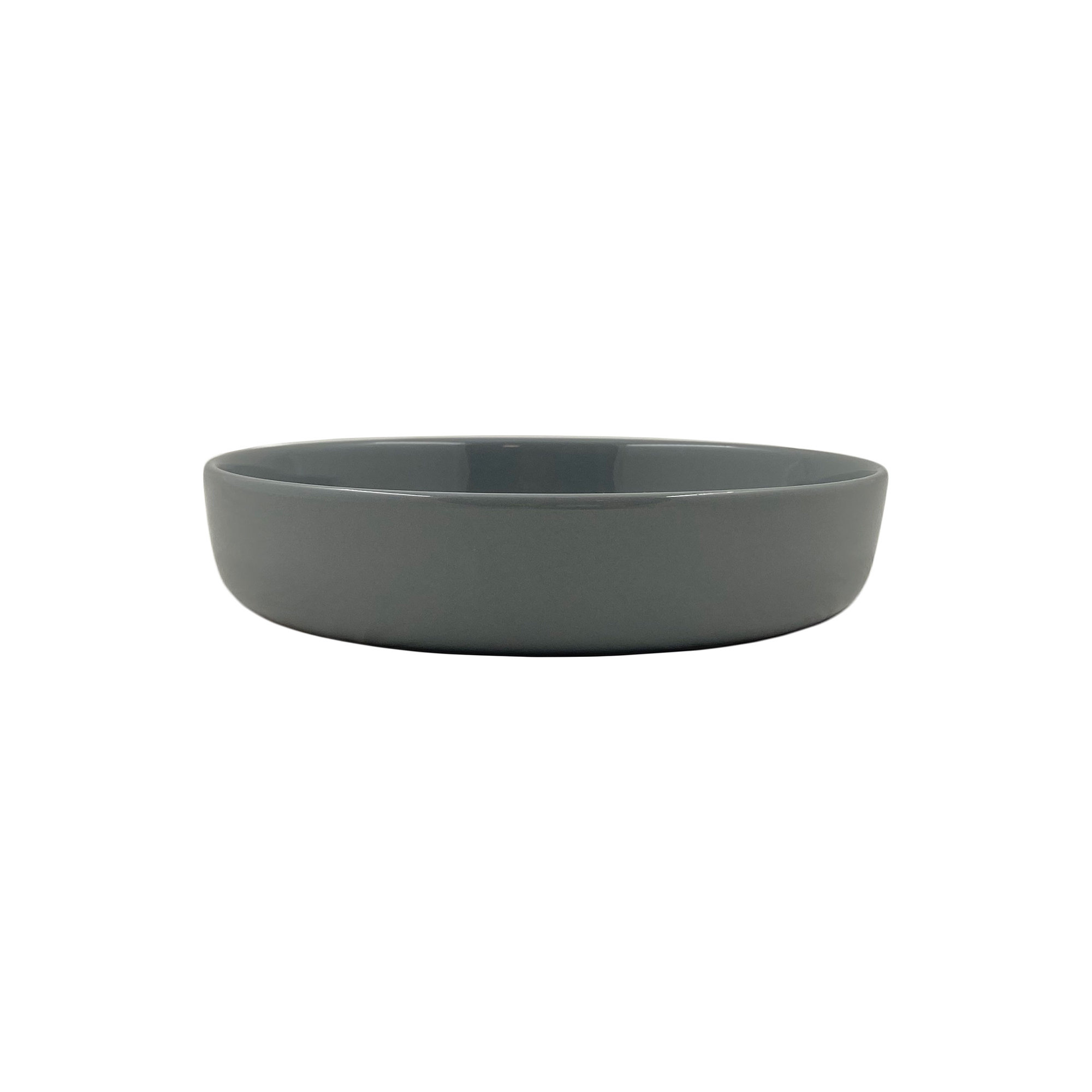 Canvas Home Reims Stoneware Salad Bowl 14oz, Dark Gray