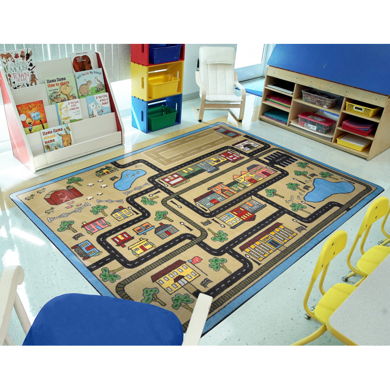 Tapis Just for Kids, Rectangle 5 pi 4 po x 7 pi 8 po