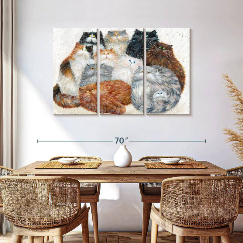 Brampt Fluffy Eleven, 36" H x 57" W