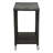 2-Shelf Plastic Mobile Utility AV Cart with Casters