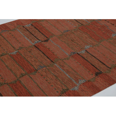 Scandinavian One-of-a-Kind 4'3x6'6 Area Rug