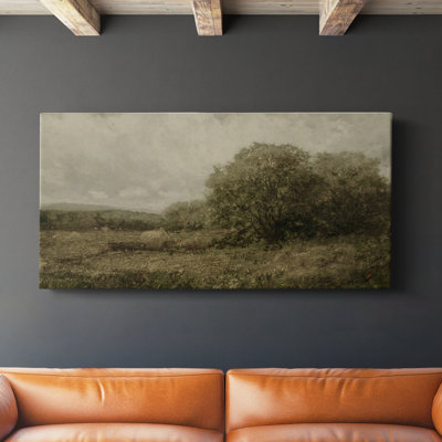 Série paysage - DCCCL XXXVII - Toile tendue avec châssis - Prêt à être accroché