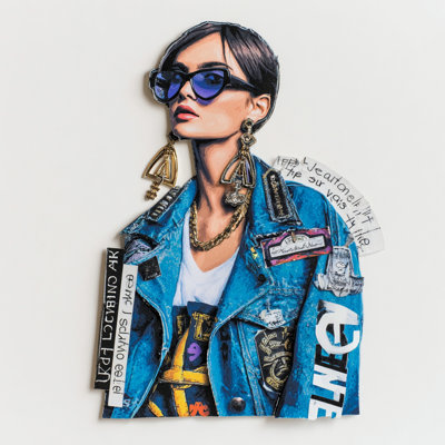 Urban Muse Wrapped Canvas Wall Art