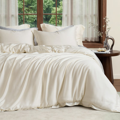 Ensemble de housse de couette 100% Tencel Lyocell