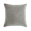 Ensemble de 2 coussins décoratifs en velours de couleur unie gris taille 20 po x 20 po avec 580 g chacun-521341572-530205263-521341576