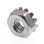 K-Lock Nuts With External Tooth Washer, #8-32, Zinc Plated Steel (50 Pack)