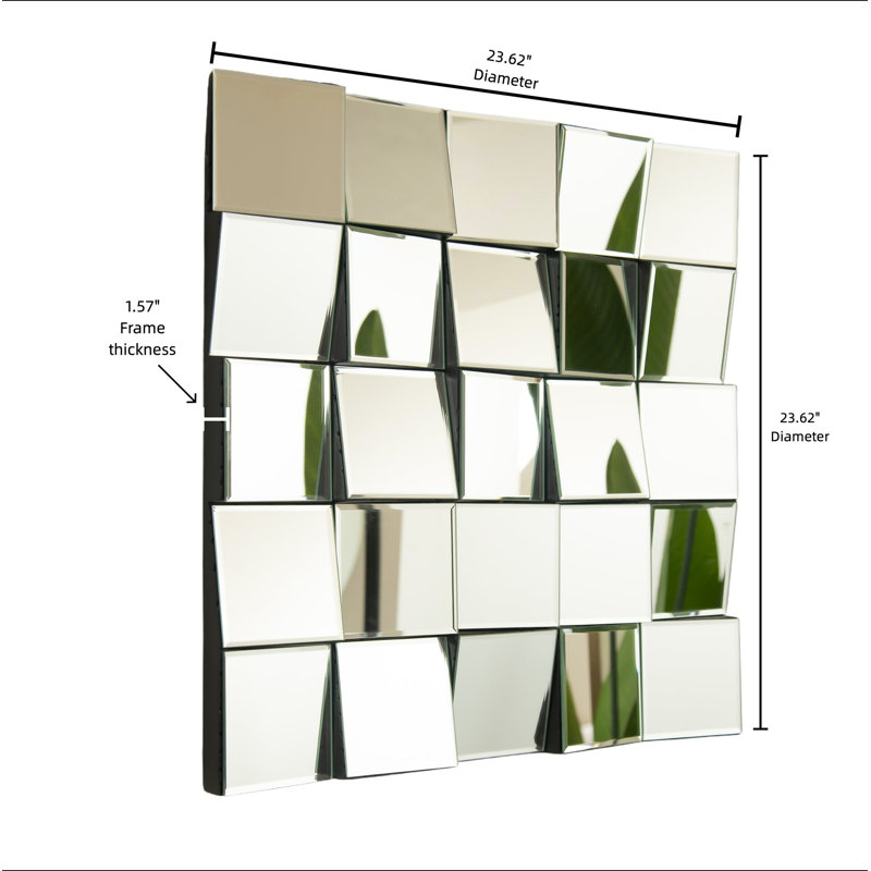 Miroir 24 po Plash