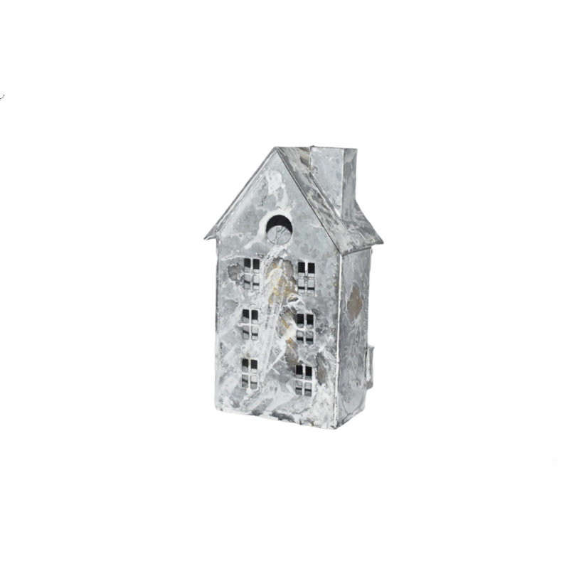 7.75'' H Iron Tabletop Tealight Holder