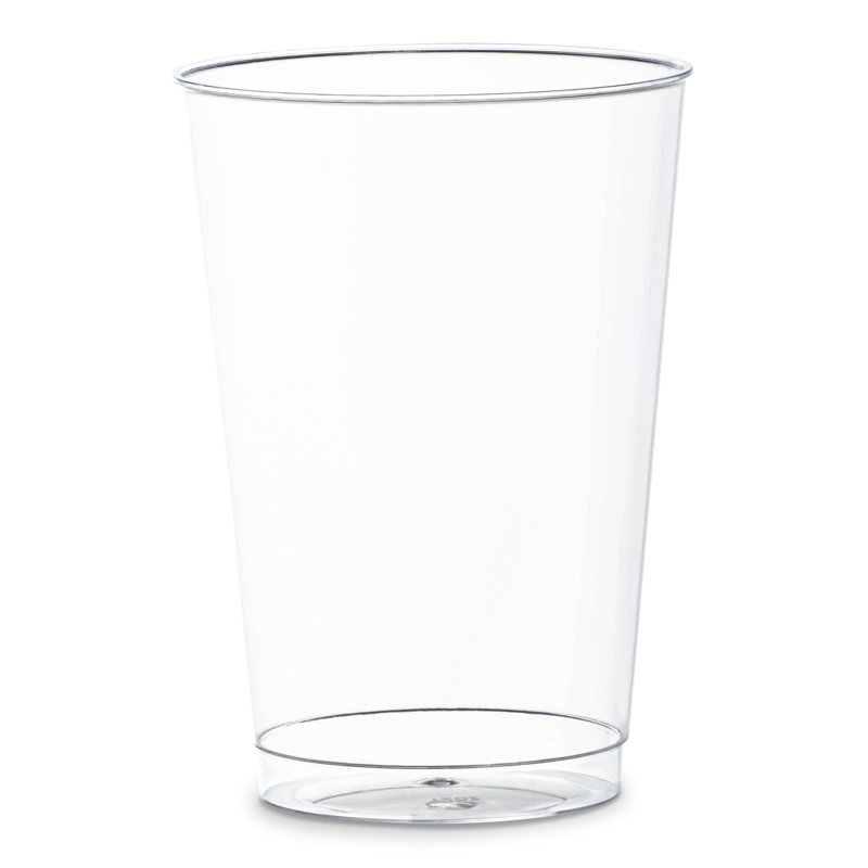 12 oz Gobelets jetables en plastique transparent