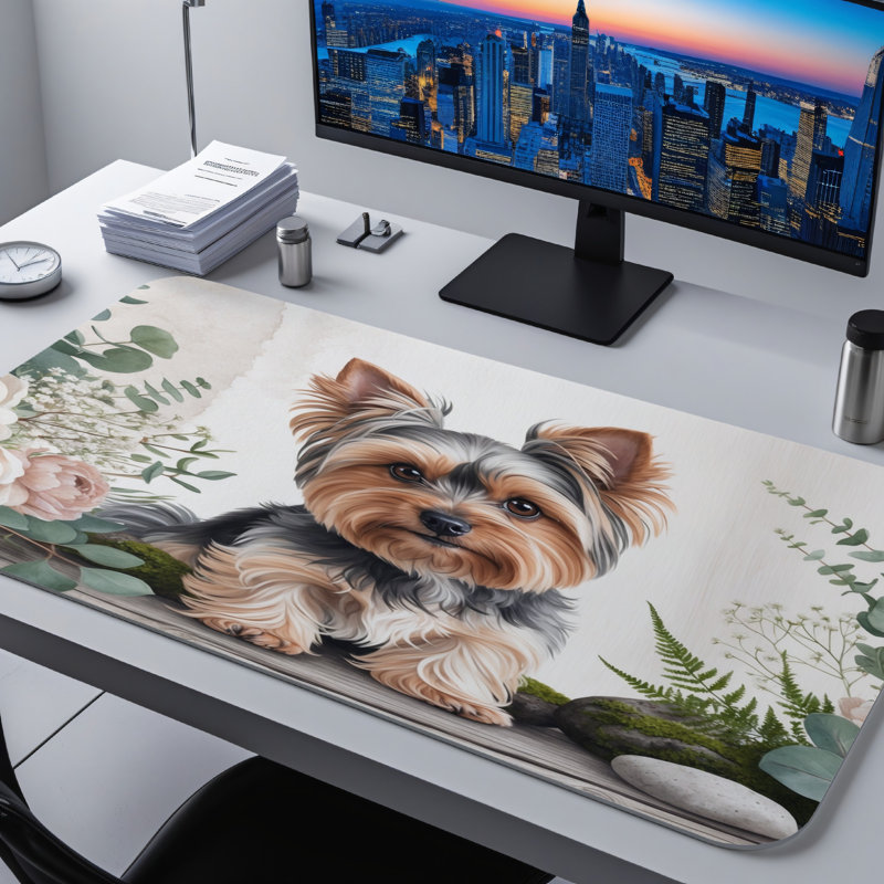 Polyester Desk Pad, 23.6x13.8