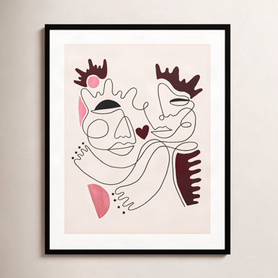 Love Yours Print by Shatha Al Dafai