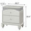 Table de chevet 2 tiroirs Platinum-699616303