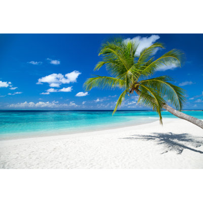 Tropical Paradise Beach - Wrapped Canvas Print