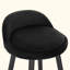 Aaser Upholstered Counter Stool with Metal Frame-990136763