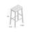 Braylie Upholstered Counter Stool-1006034942-945910286