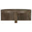 Table basse ronde en bois de manguier massif Alexander Brown