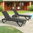 Adjustable Aluminum Patio Chaise Lounges, Modern Design For Outdoor Relaxation