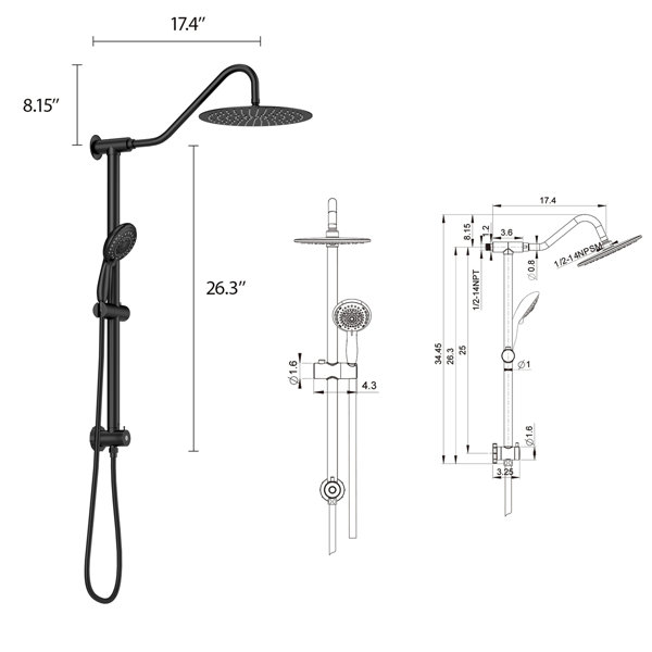 Dimensions du produit