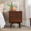 Ulti Solid Wood Bedside Table-2002381101
