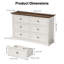 Commode double 6 tiroirs l 47,2 po Valera-124236164