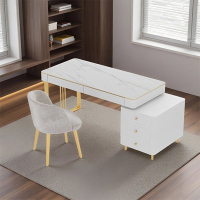 Bureau haut de gamme élégant et luxueux