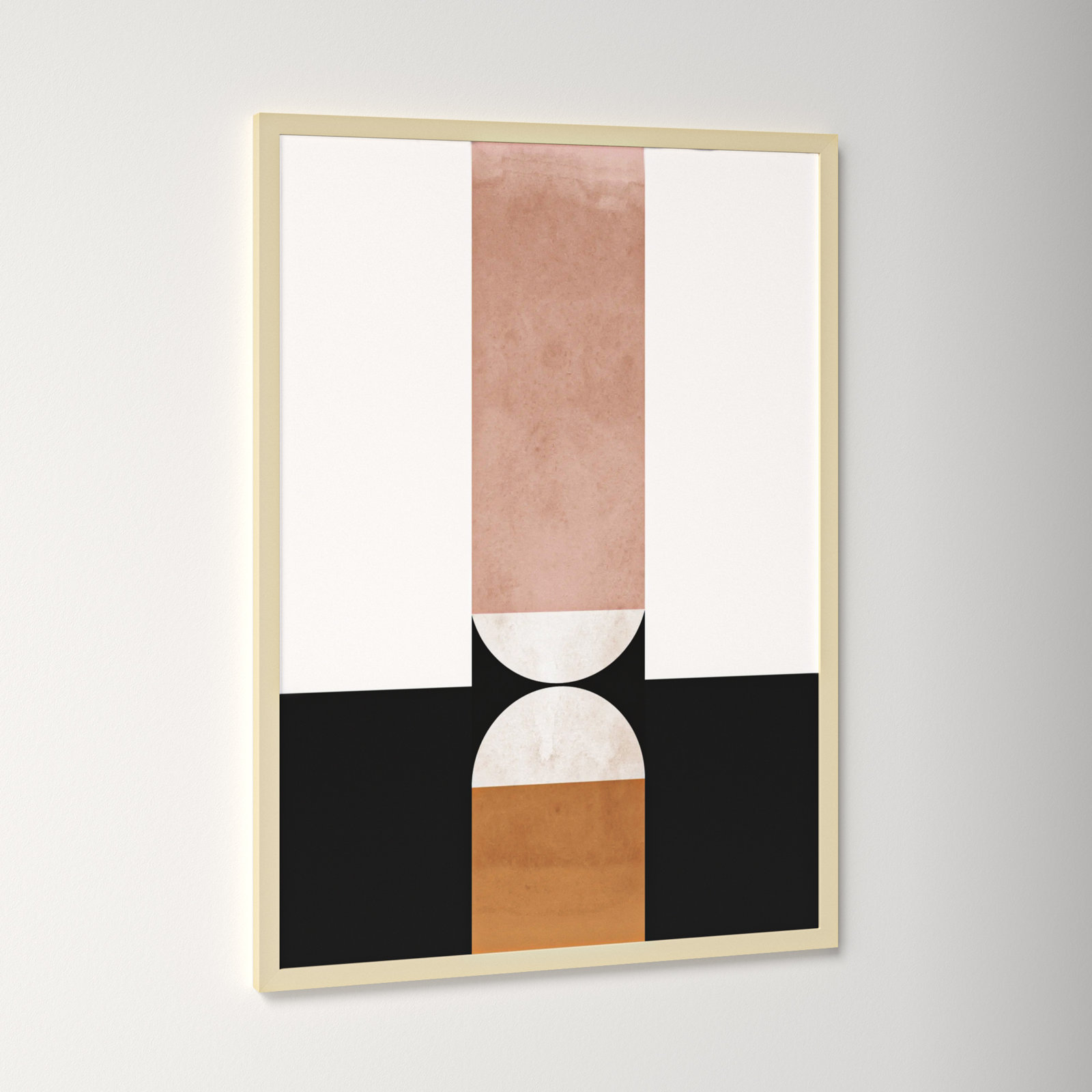 Venice 2 by Alexander Ginzburg, Brown, 33.25" H x 24.25" W x 0.88" D