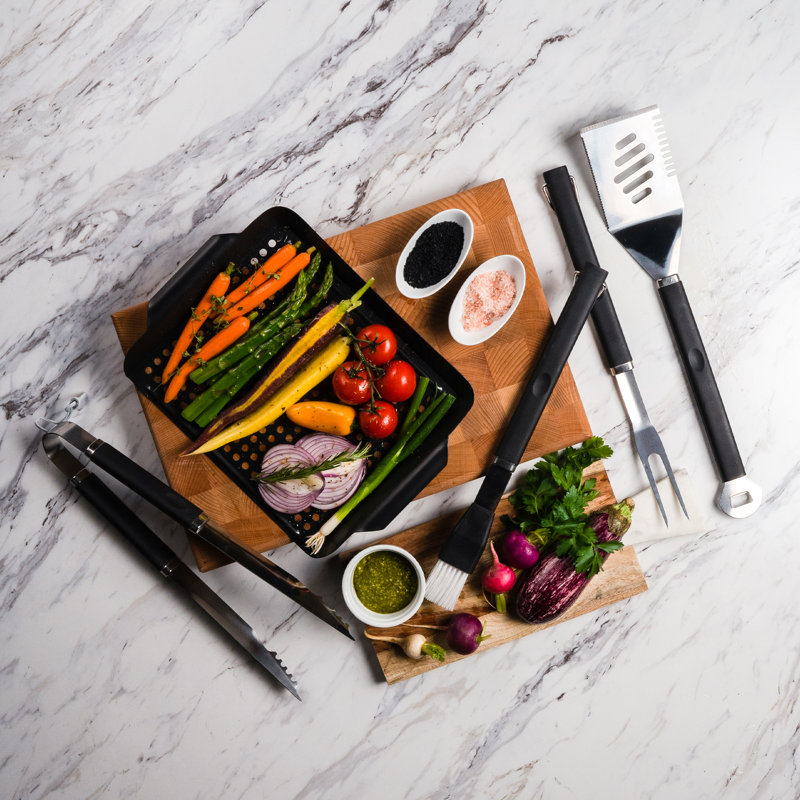 Steel Non-Stick BBQ Topper