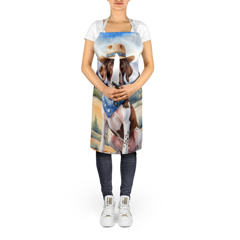 Pointer Cowboy - tablier de bienvenue