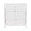 Base de meuble-lavabo 30 po sans lavabo, armoire de salle de bain avec deux portes et un tiroir