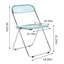 Chaise d'appoint pliante Earnshaw-634982351