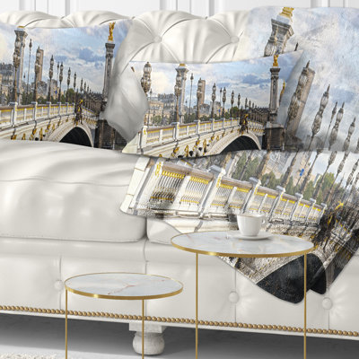 Coussin lombaire panoramique alexandre iii bridge