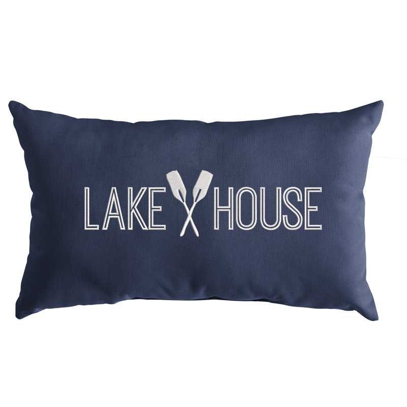  Lake House Outdoor Rectangular Pillow Cover & Insert