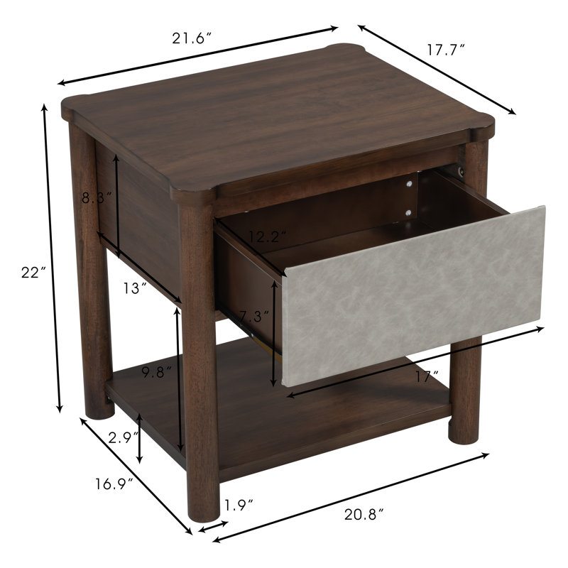 Ensemble de base de lit grand moderne avec 2 tables de chevet, Gris, Grand lit