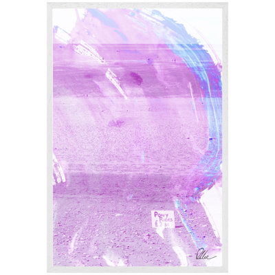 Pink Pony Ride Single Picture Frame Painting