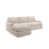 Nevis Ivory Polyester Blend