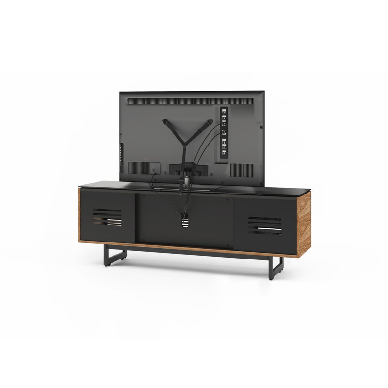 Corridor Media Console, Natural Walnut