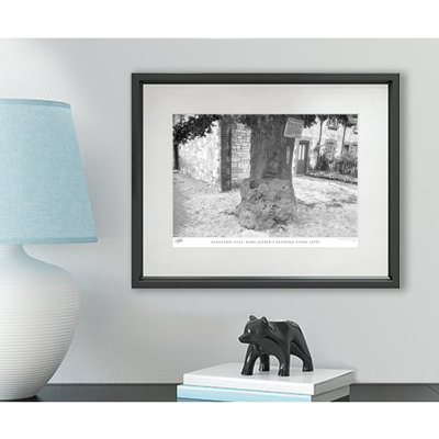 Kingston Lisle, King Alfred's by Francis Frith - Single Picture Frame Print