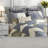 Premium Cotton Full Queen Bedding Sets, Modern Ikat Style For Home