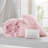 4 Pieces Twin/Twin XL Comforter Set,Pink-131299413-131299414
