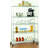 Durable 5-Tier NSF-Certified Steel Shelving with Wheels-1831095990-1831095978
