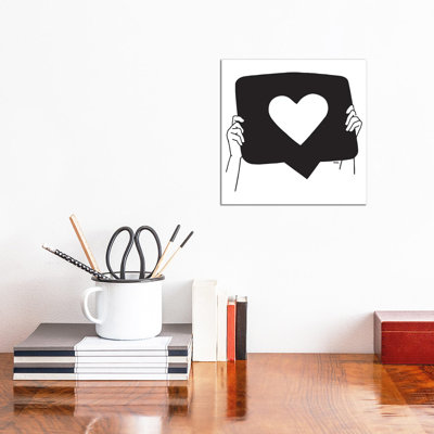 More Love Please by Ninhol - Wrapped Canvas Print