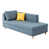 Chaise longue à accoudoir gauche
