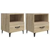 Whitnash 40cm W Bedside Table
