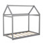 Lit simple en bois (lit)
