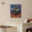 Art mural rétro sur toile de fleurs par Art Remedy-104332632-104332640