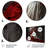 Fashion Red Dress Elegance Unveiled IV Fashion Wall Decor on Metal